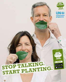 Stop Talking Start Planting Campaign