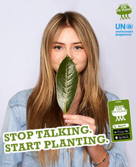 Leni Klum- Stop talking. Start planting.